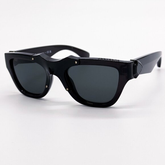 NEW BURBERRY SUNGLASSES  BLACK UNISEX BE4445U 4112/87 BURBERRY BE4445U 411287 main image 9